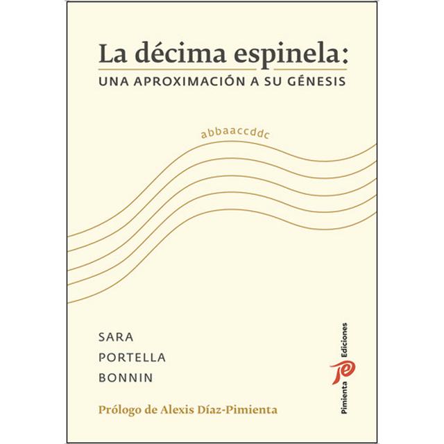 La décima espinela: una aproximación a su génesis (Capa mole com abas) 1