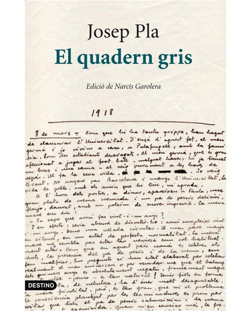 Imagen 0 de El quadern gris: Edició crítica de Narcís Garolera  (Tapa dura)