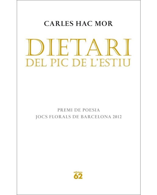 Dietari del pic de l'estiu  (Tapa blanda Tapa blanda con solapas) 1