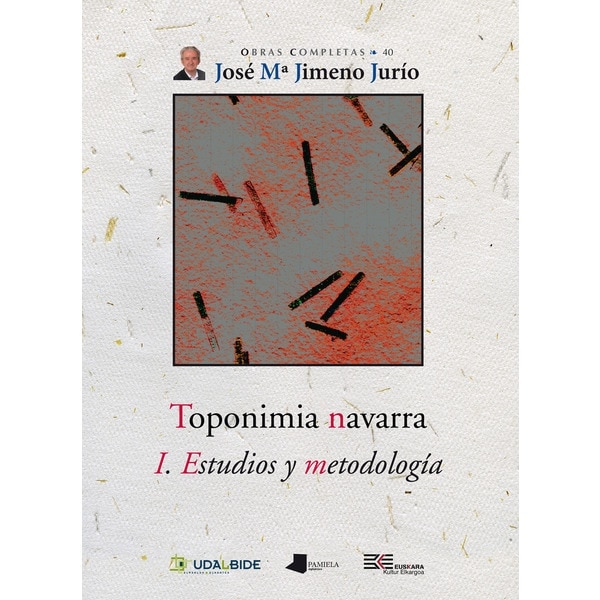 Toponimia navarra. I. Estudios y metodologêa(Tapa dura) 1