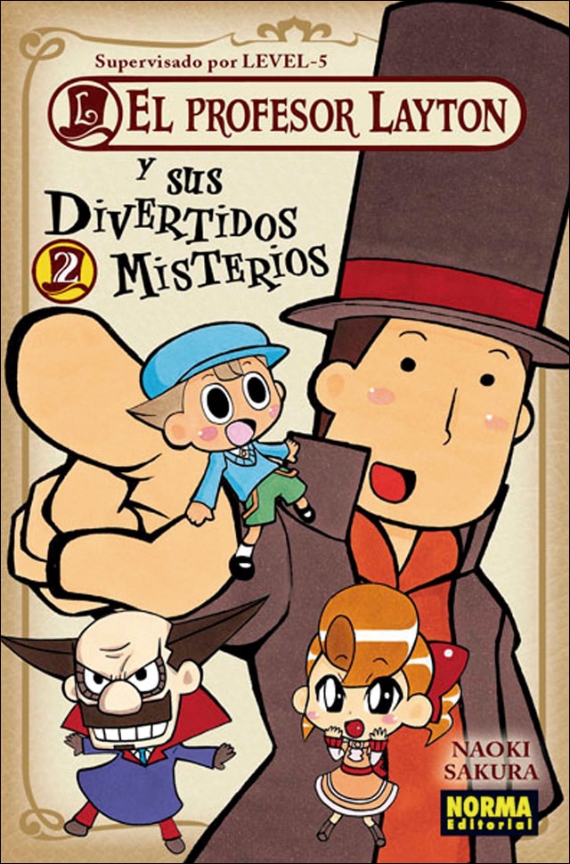 Imagen 0 de EL PROFESOR LAYTON Y SUS DIVERTIDOS MISTERIOS 02 (Tapa blanda)