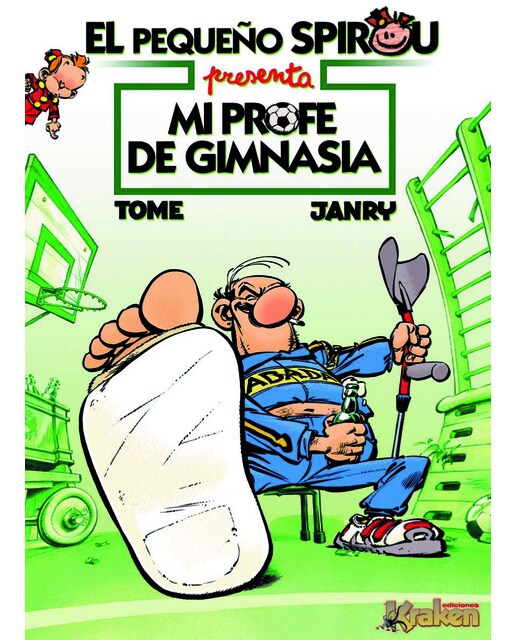 El pequeño spirou. Mi profe de gimnasia
