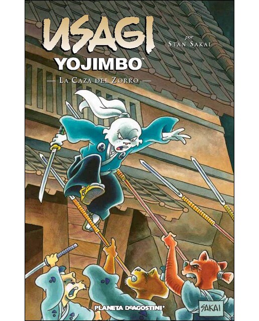 Usagi Yojimbo nº 25: La caza del zorro (Capa mole) 1