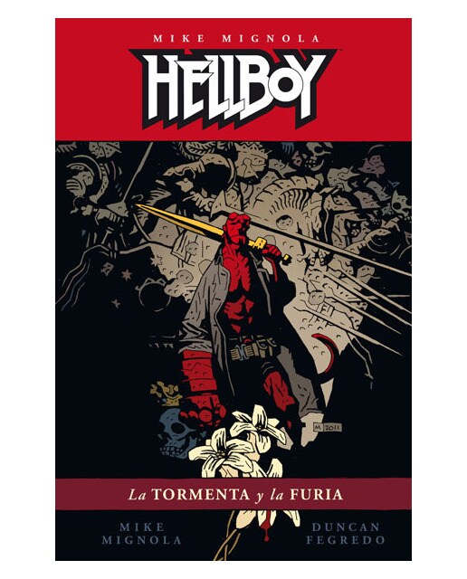 Imagen 0 de HELLBOY 16 C - LA TORMENTA Y LA FURIA  (Tapa dura)