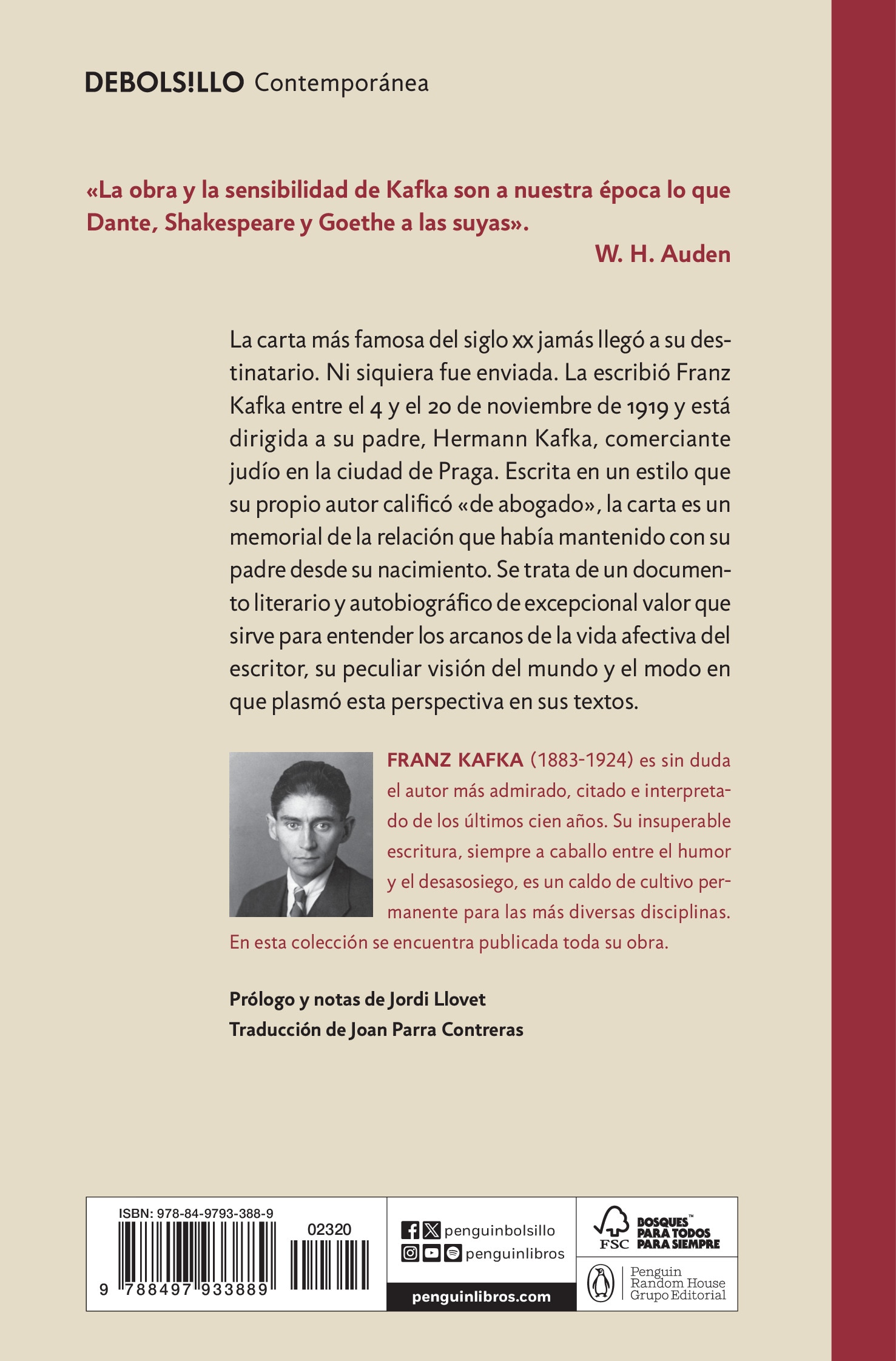 Carta al padre (Bolsillo) (Tapa blanda) 2