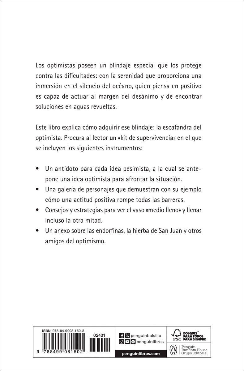 La escafandra del optimista (Genios para la vida cotidiana): Un kit de supervivencia para tiempos difíciles (Bolsillo) (Tapa blanda) 2