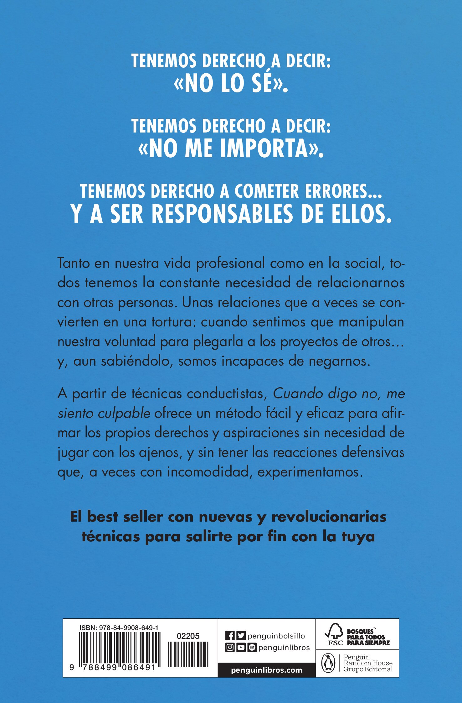 Cuando digo no, me siento culpable: Un método fácil y de excelentes resultados para afirmar los propios derechos y aspiracio (Bolsillo) (Tapa blanda) 2