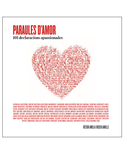 Paraules d'amor: 101 declaracions apassionades(Tapa blanda) 1