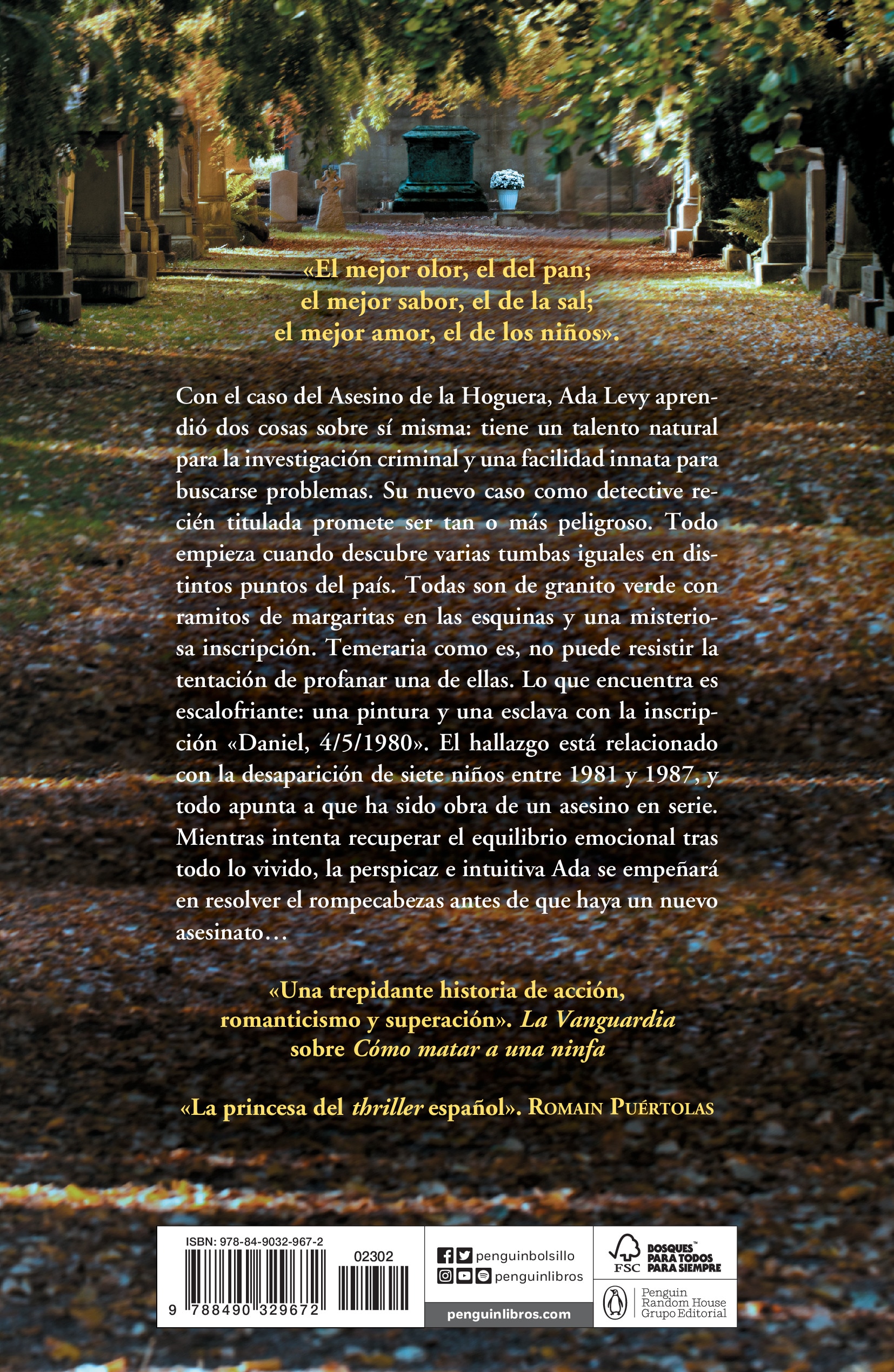 El juego de los cementerios (Ada Levy 2) (Capa mole) 2