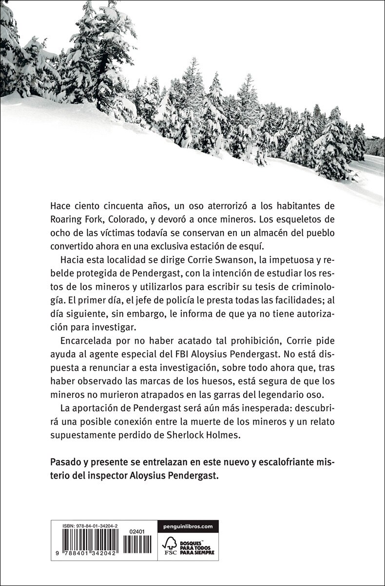 Fuego blanco (Inspector Pendergast 13)  (Tapa blanda) 2