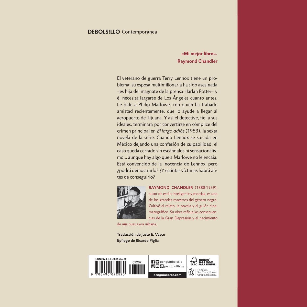 El largo adiós(Tapa blanda) 2