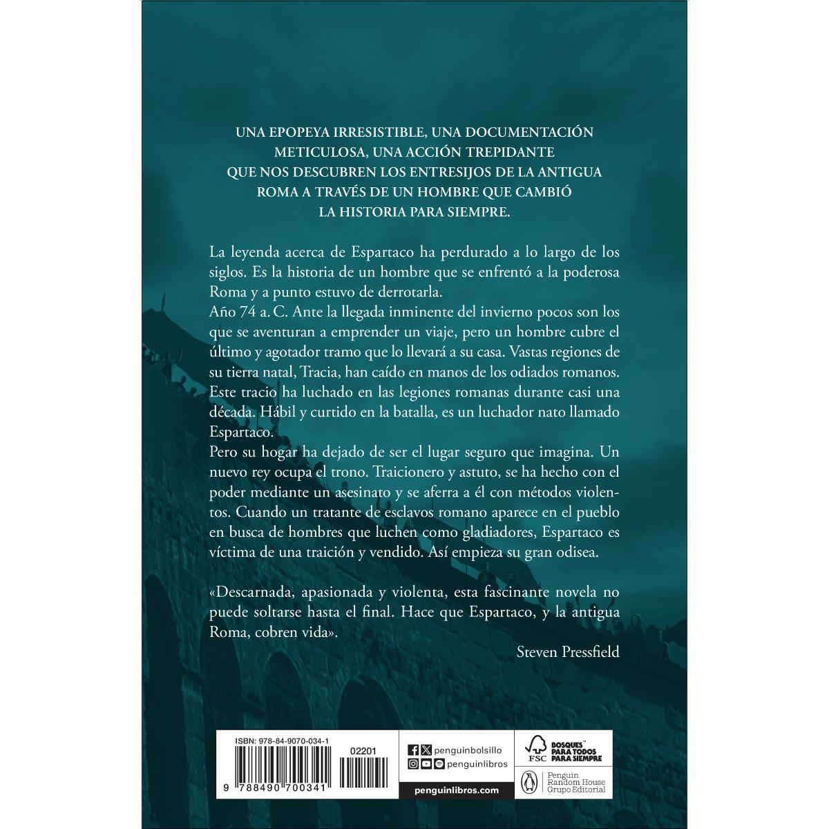 El gladiador (Espartaco 1) (Capa dura) 2