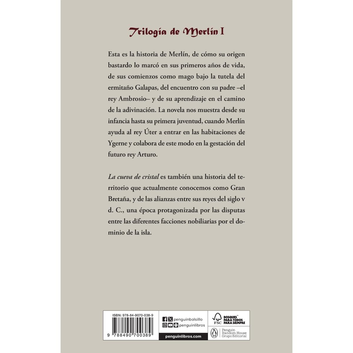 La cueva de cristal (Trilogía de Merlín 1) (Bolsillo) (Tapa blanda) 2