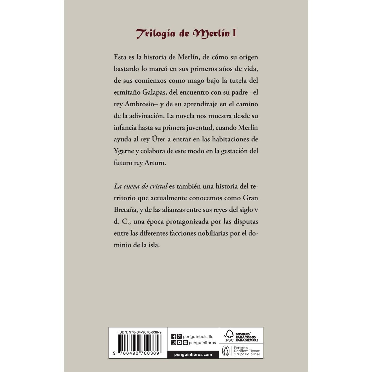 La cueva de cristal (Trilogía de Merlín 1) (Bolso) (Capa mole) 2