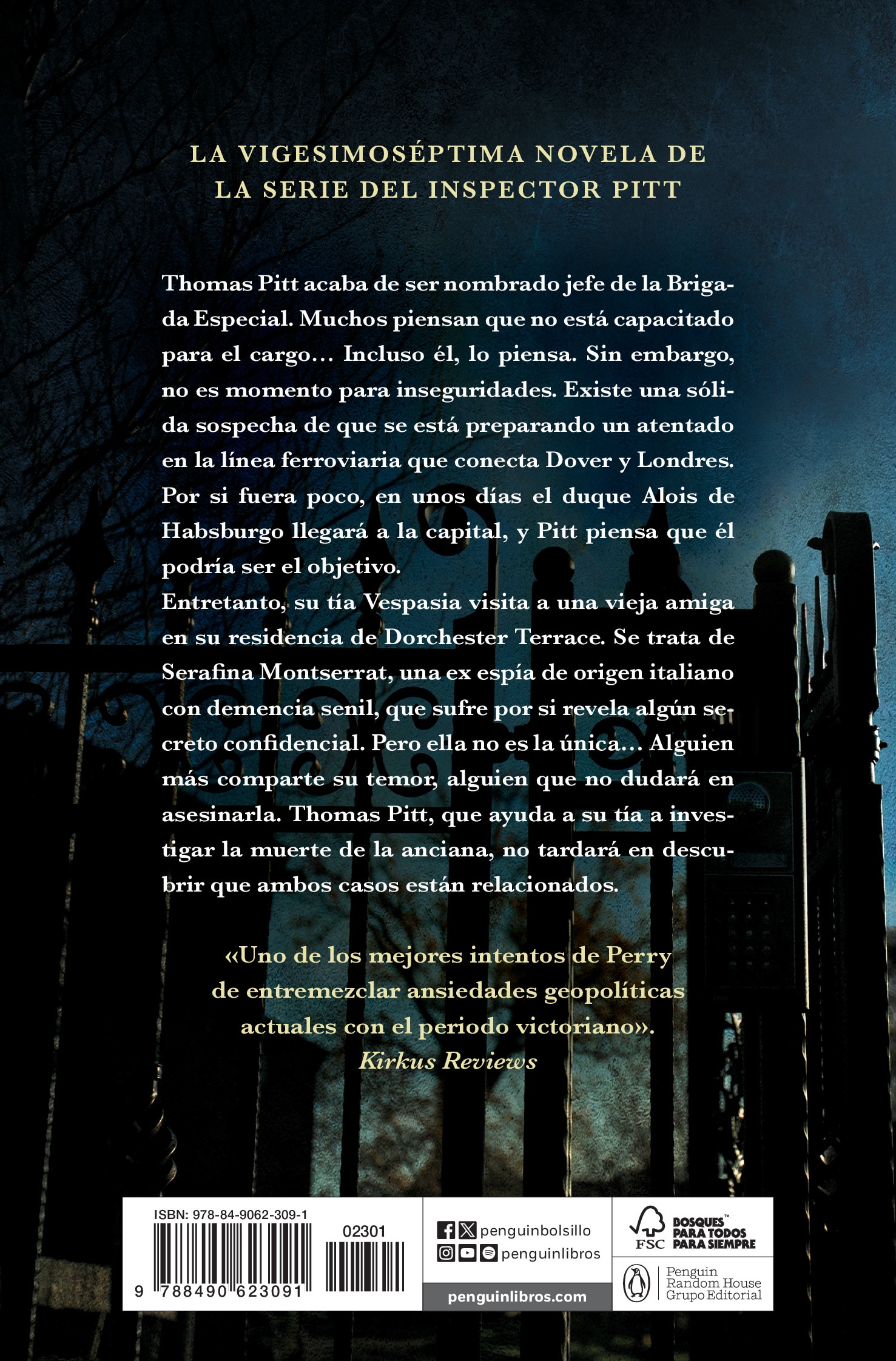 Conjura en Dorchester Terrace (Inspector Thomas Pitt 27) (Bolso) (Capa mole) 2