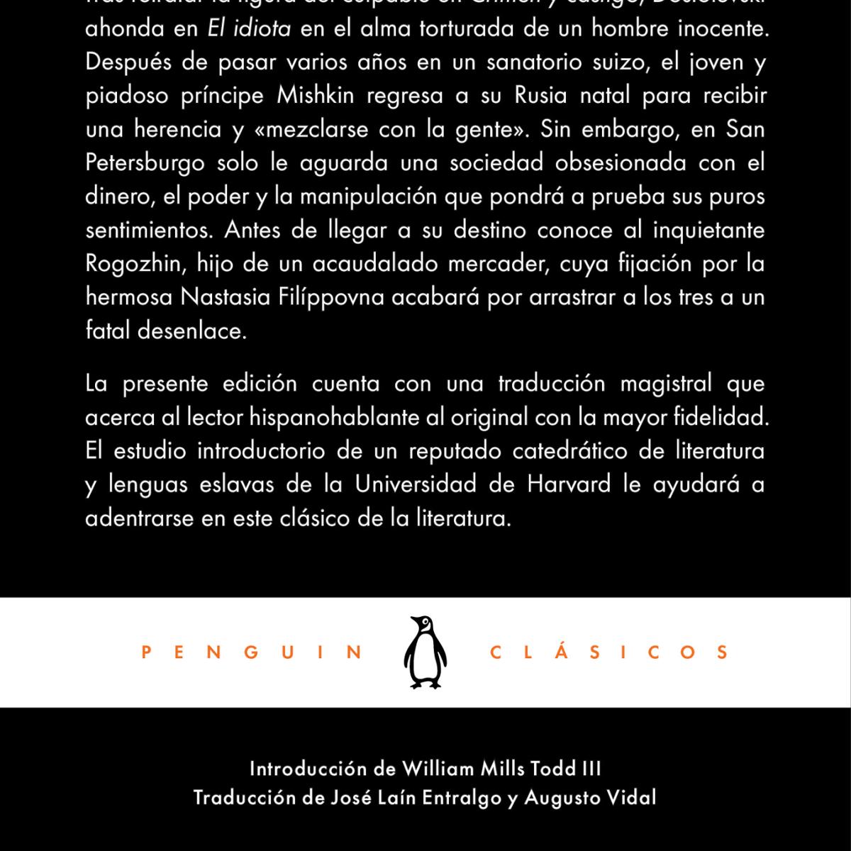 Imagen 2 de El idiota (Tapa blanda)