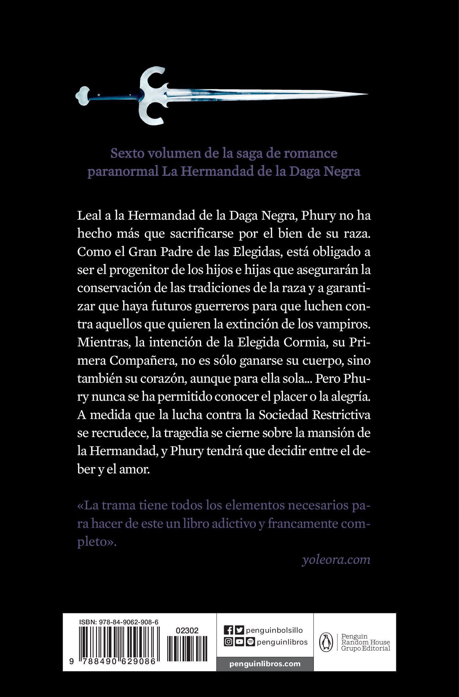Amante Consagrado (La Hermandad de la Daga Negra 6) (Bolso) (Capa mole) 2