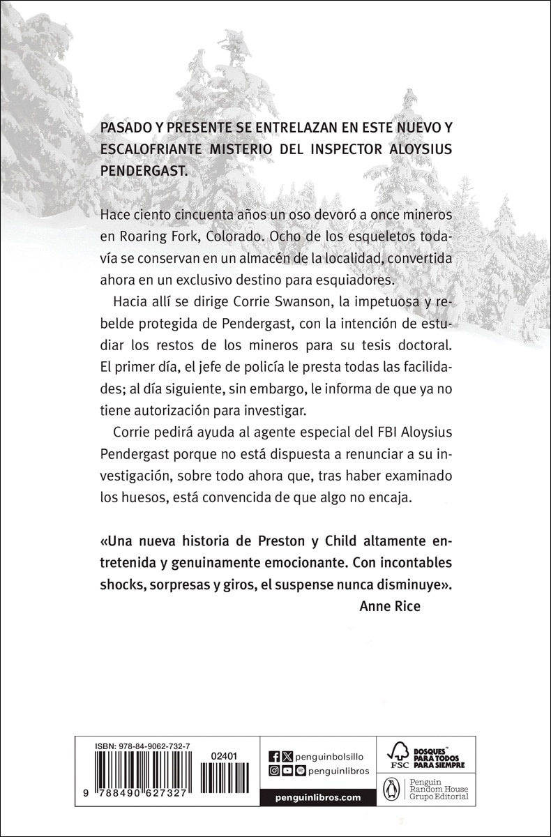 Fuego blanco (Inspector Pendergast 13) (Bolso) (Capa mole) 2