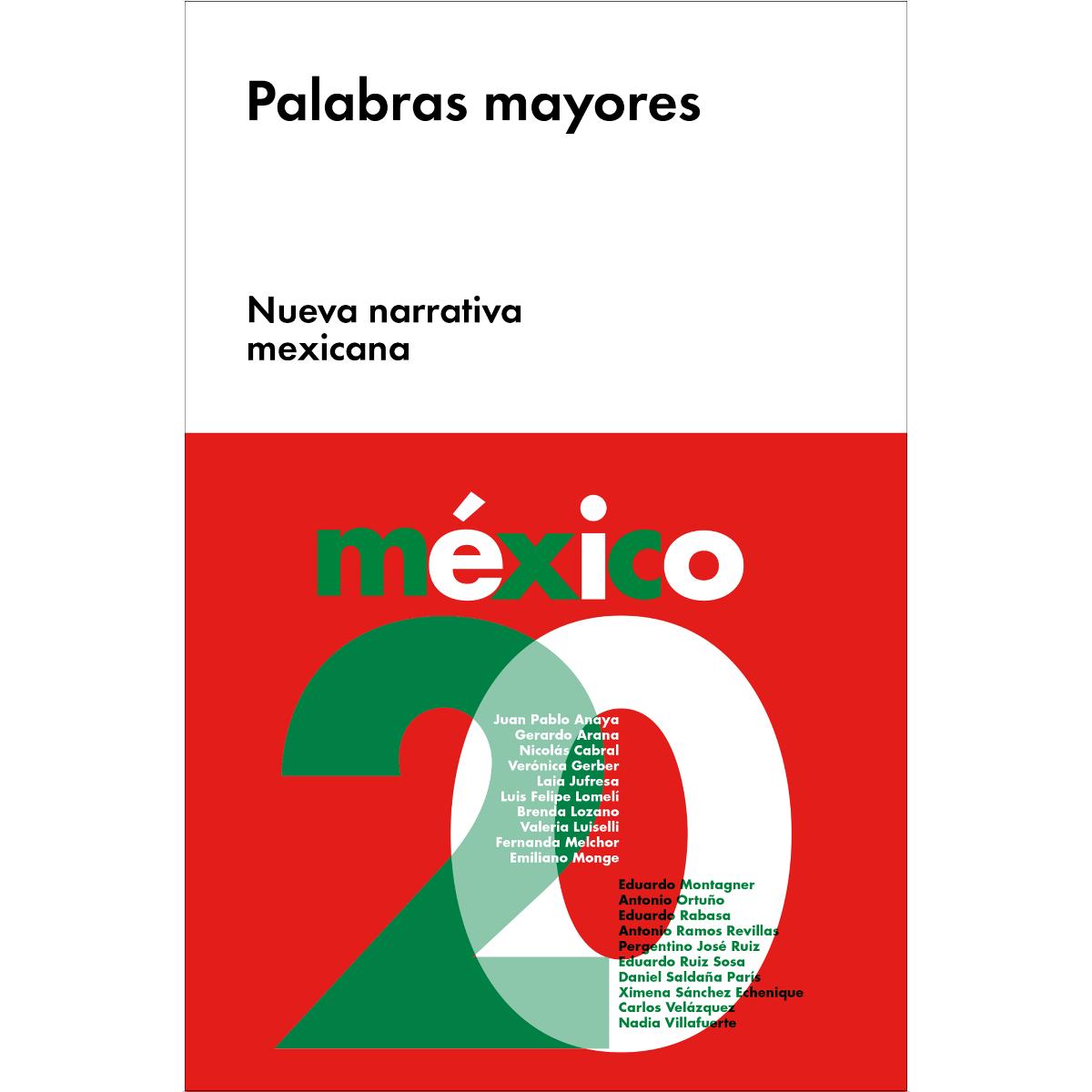 Imagem 0 de Palabras mayores: Nueva narrativa mexicana (Capa dura)