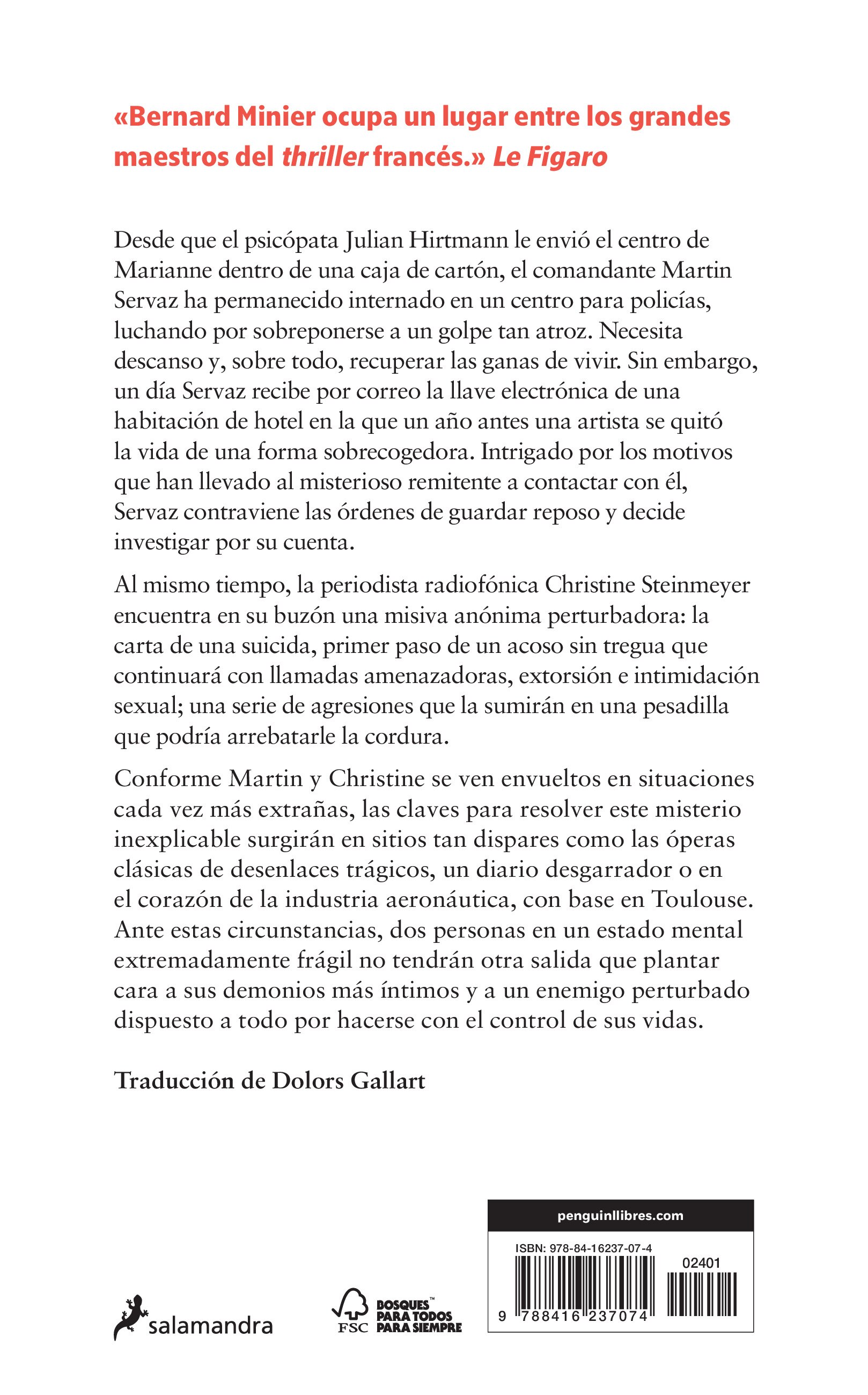 No apagues la luz (Comandante Servaz 3) (Capa mole) 2