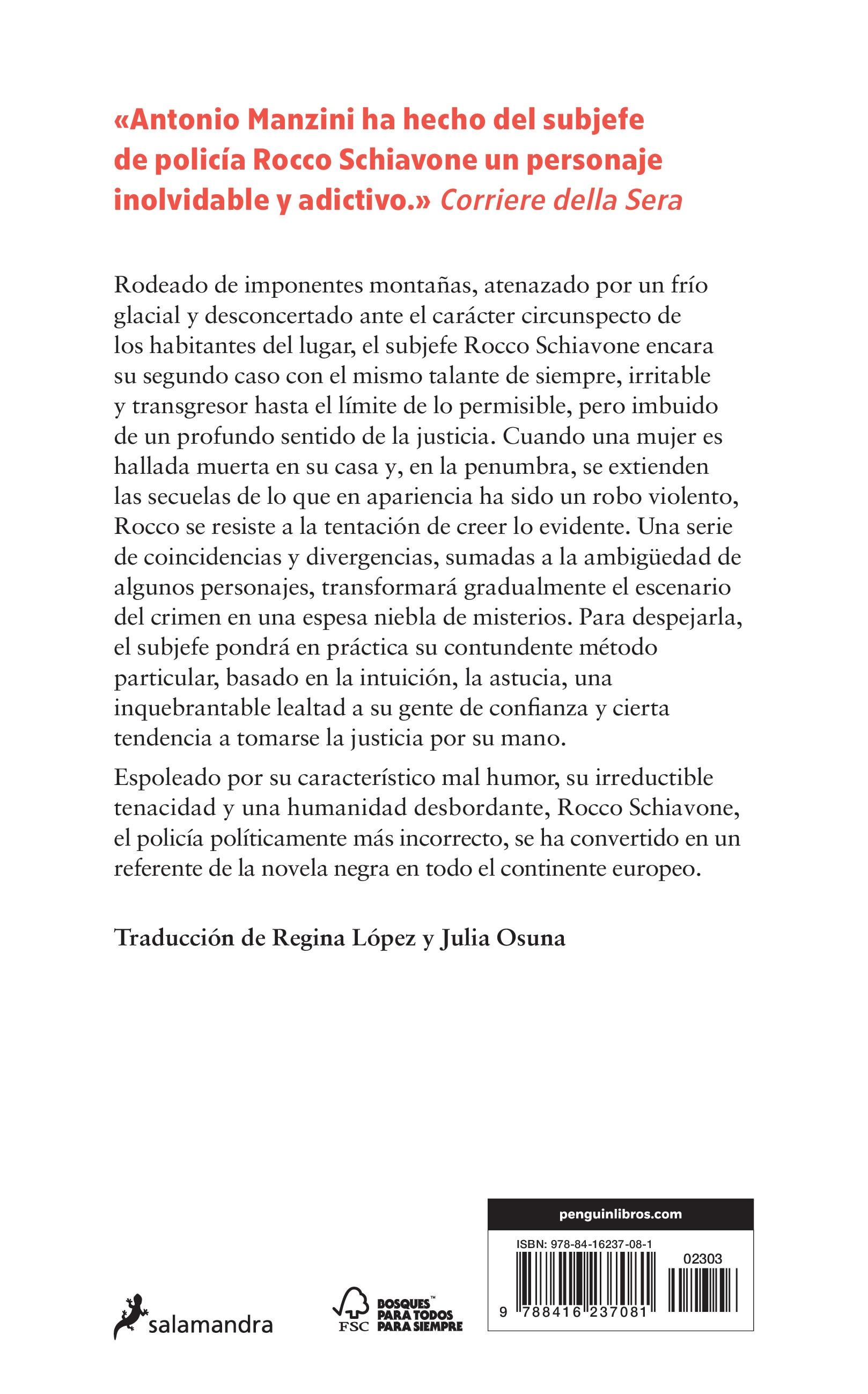 La costilla de Adán (Subjefe Rocco Schiavone 2) (Capa mole) 2