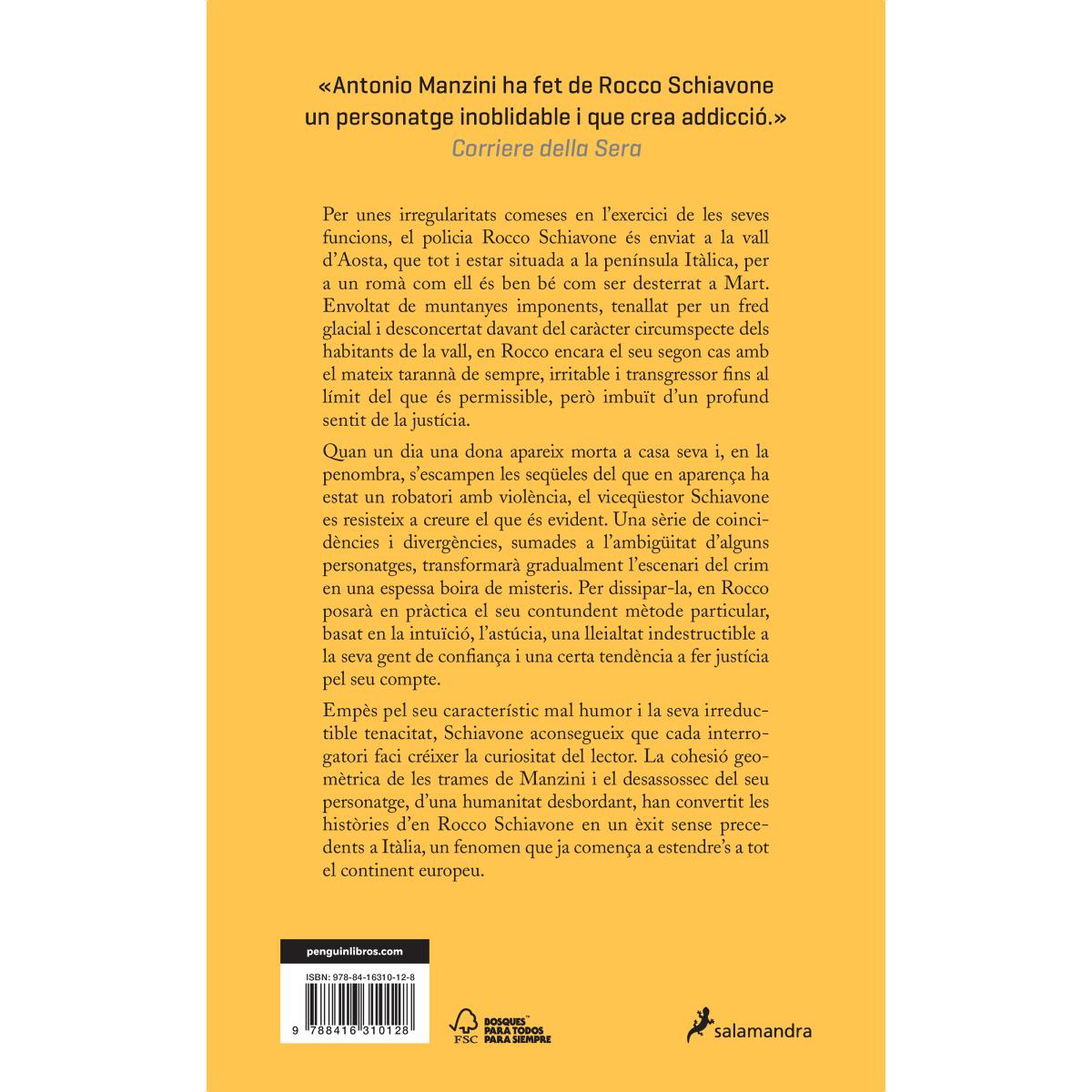 La costella d'Adam (Viceqüestor Rocco Schiavone 2) (Capa mole) 2