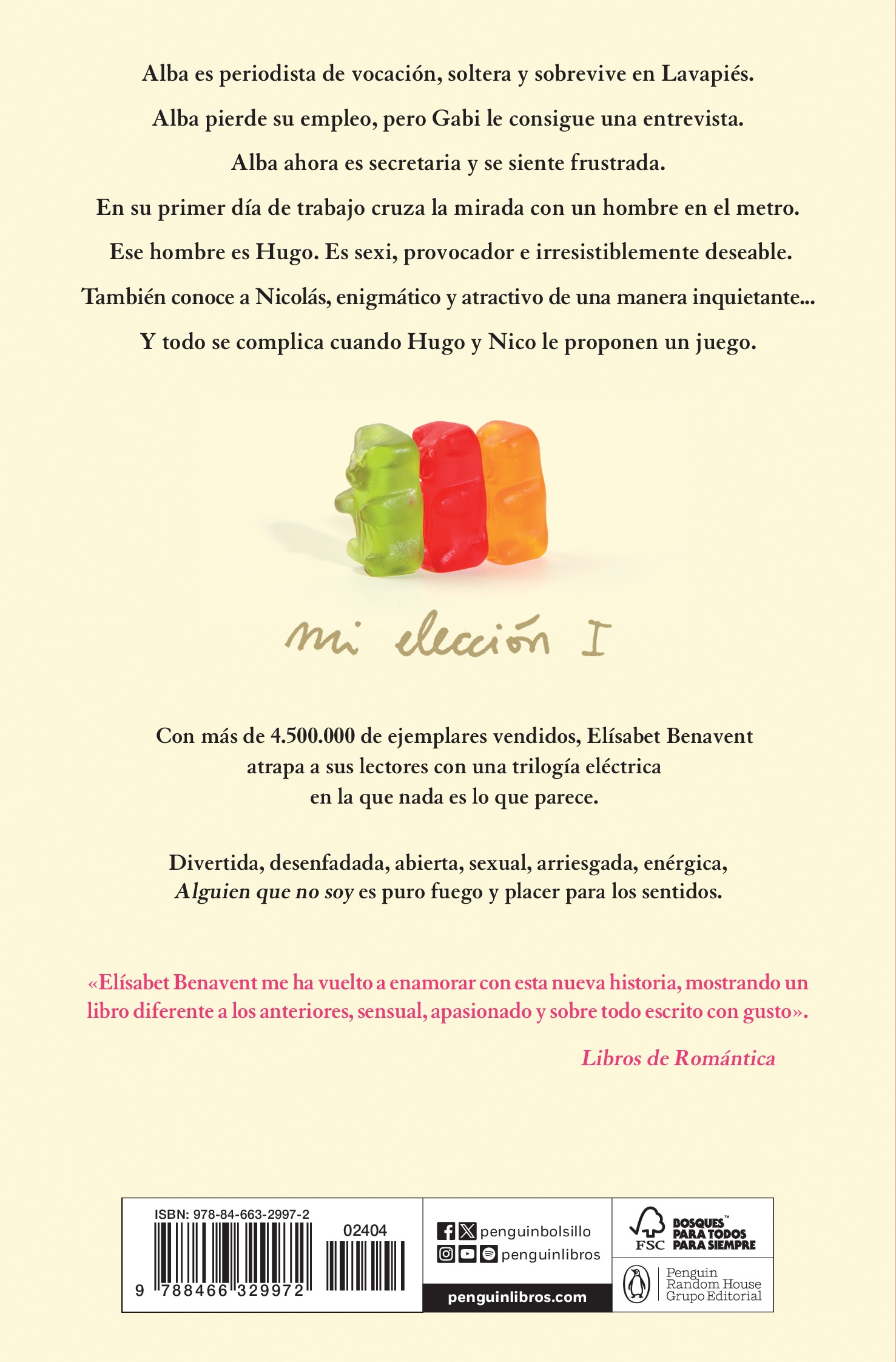 Alguien que no soy (Mi elección 1) (Bolsillo) (Tapa blanda) 2