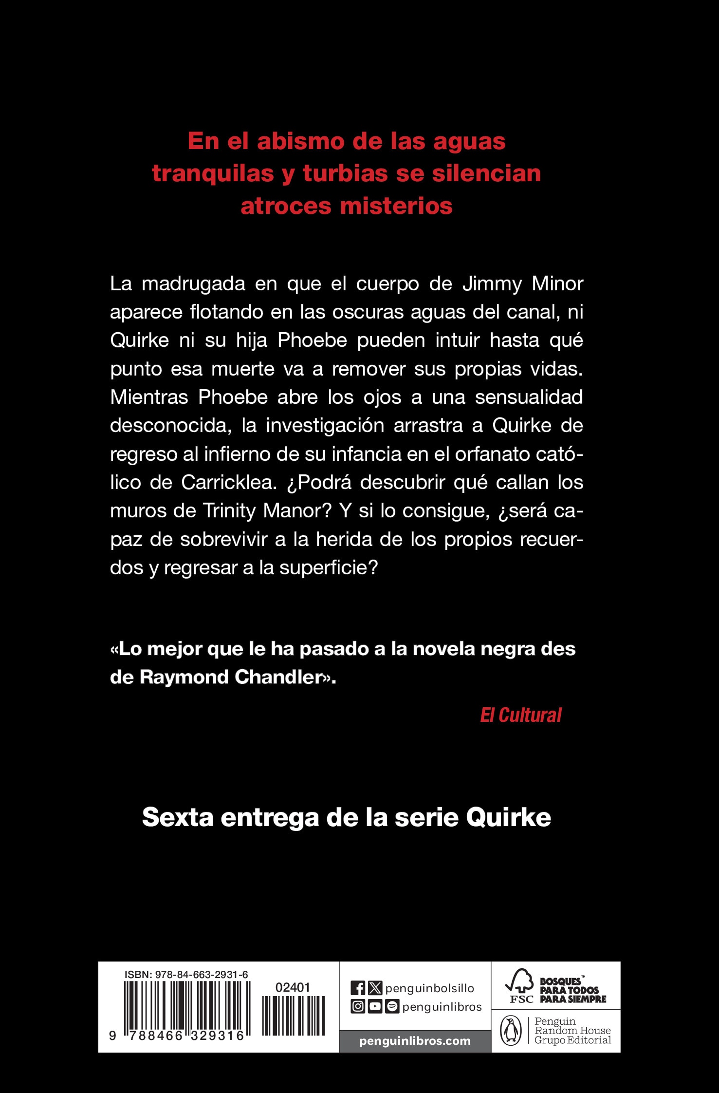 Órdenes sagradas (Quirke 6) (Capa mole) 2