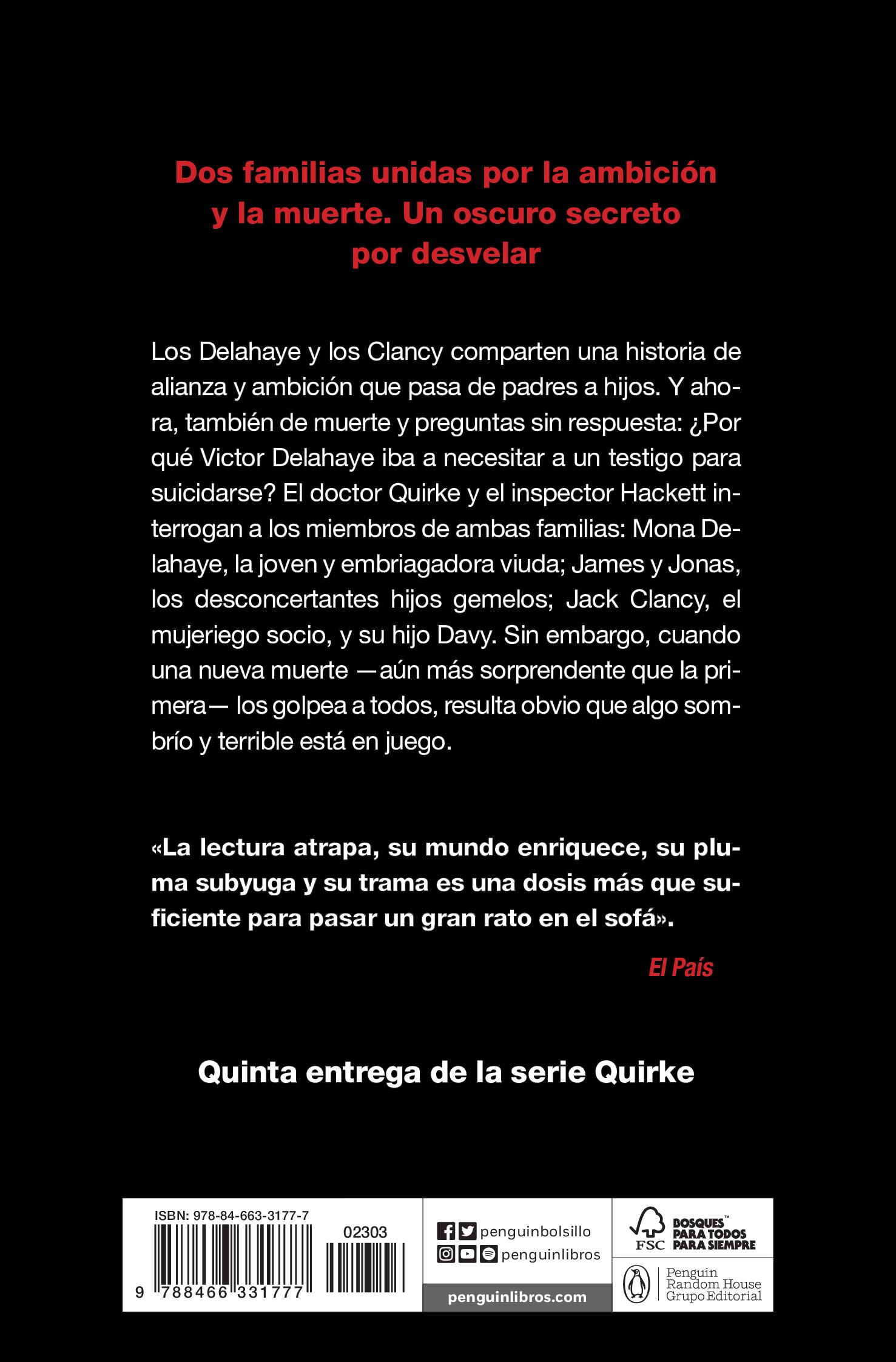 Venganza (Quirke 5) (Bolsillo) (Tapa blanda) 2