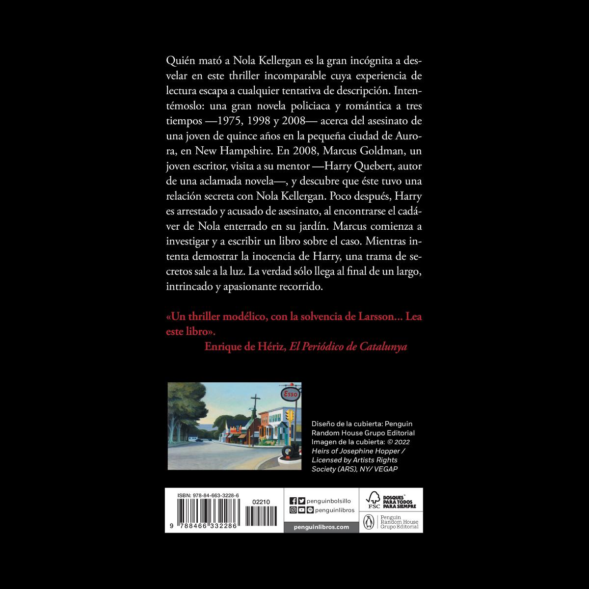 La verdad sobre el caso Harry Quebert (Bolsillo) (Tapa blanda) 2