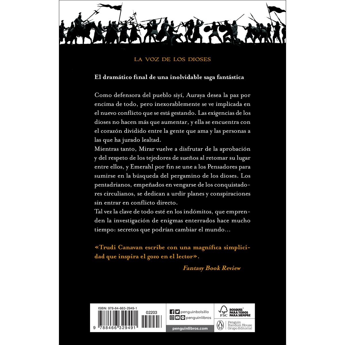 La voz de los dioses (La Era de los Cinco Dioses 3)  (Tapa blanda Bolsillo) 2