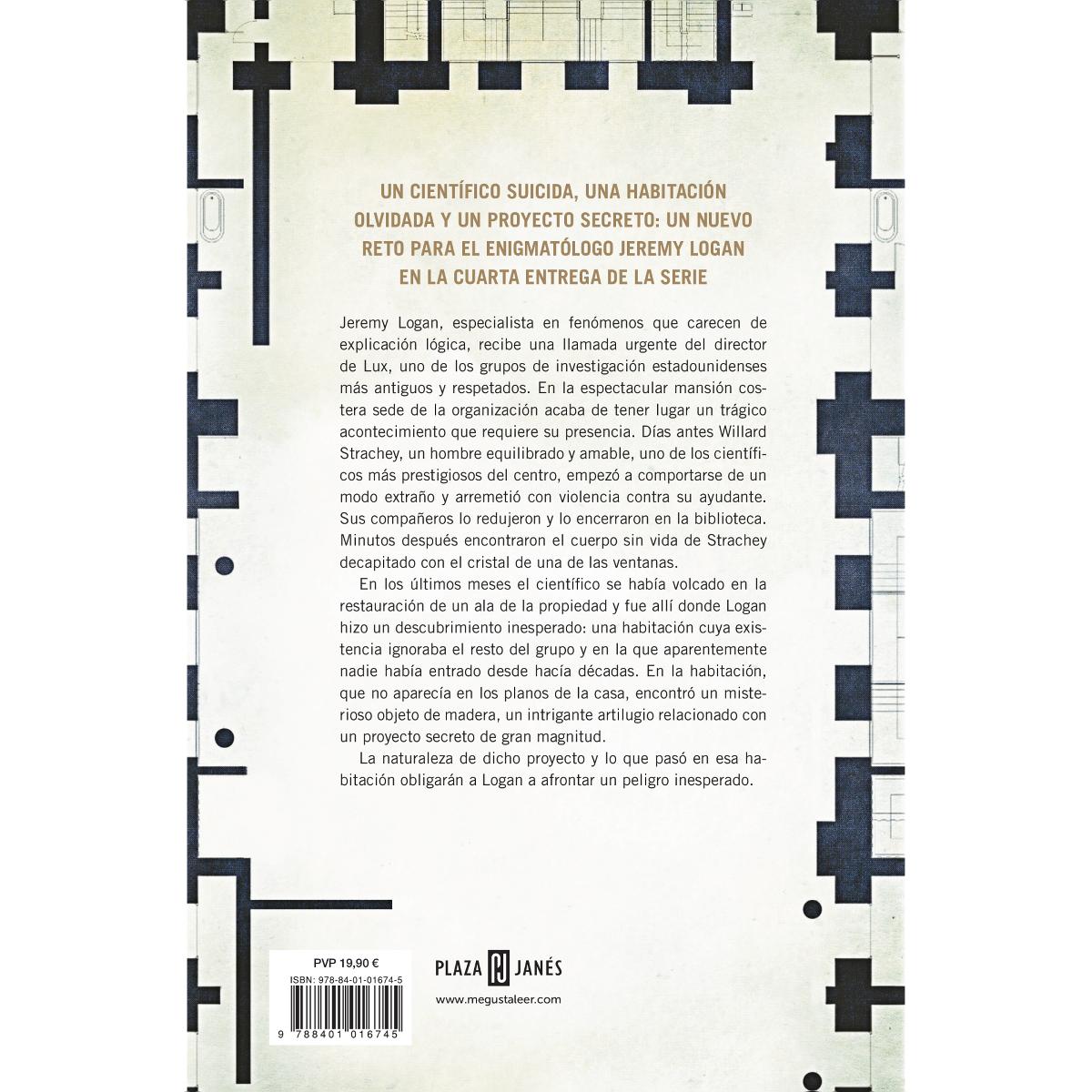 La habitación olvidada (Jeremy Logan 4)  (Tapa blanda) 2