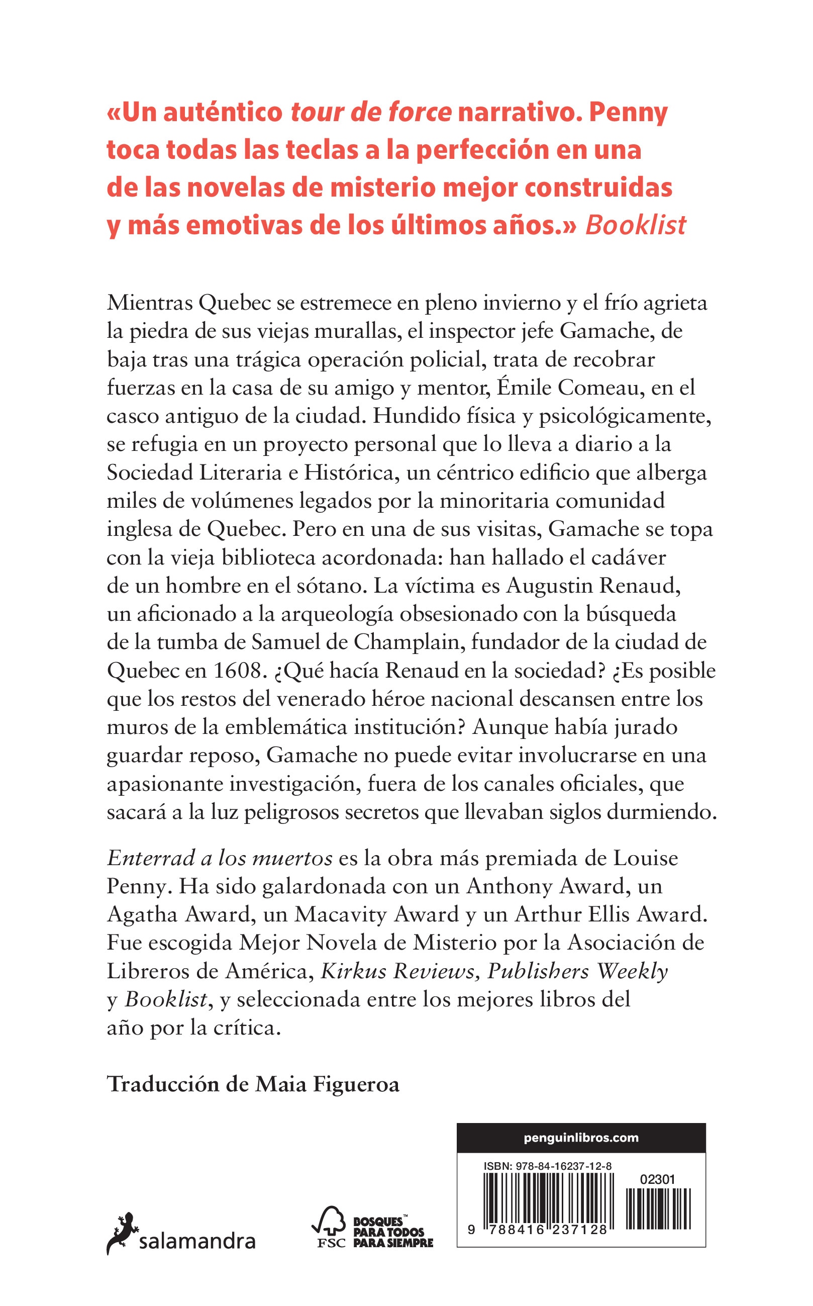 Enterrad a los muertos (inspector armand gamache 6)(Tapa blanda) 2