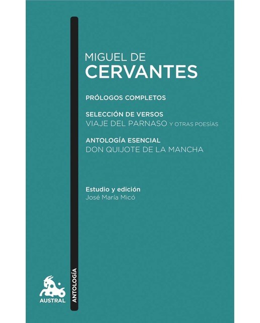 Imagen 0 de Miguel de Cervantes. Antología (Tapa dura Tapa blanda)