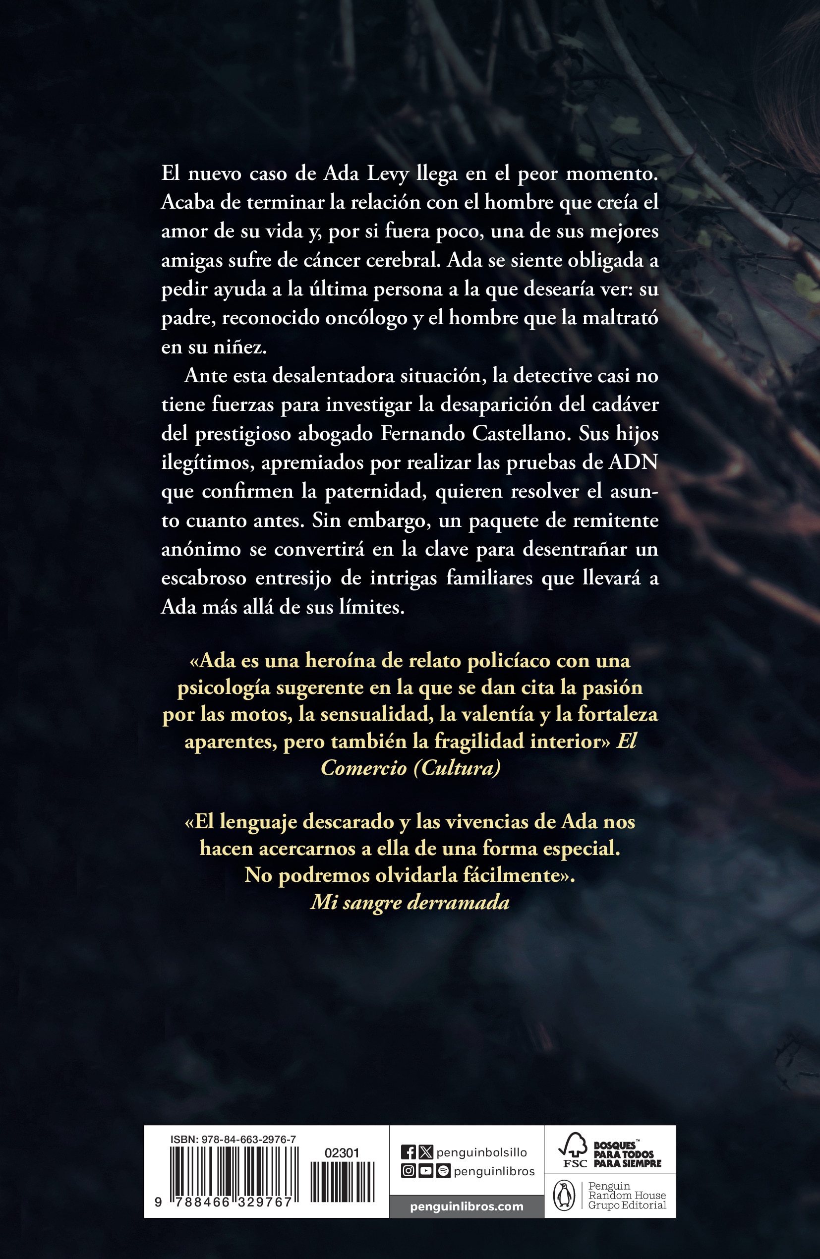 La fractura del reloj de arena (Ada Levy 3) (Bolso) (Capa mole) 2