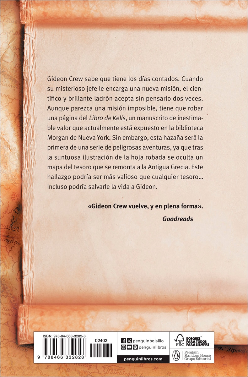 La isla perdida (gideon crew 3)(Bolsillo) (Tapa blanda) 2