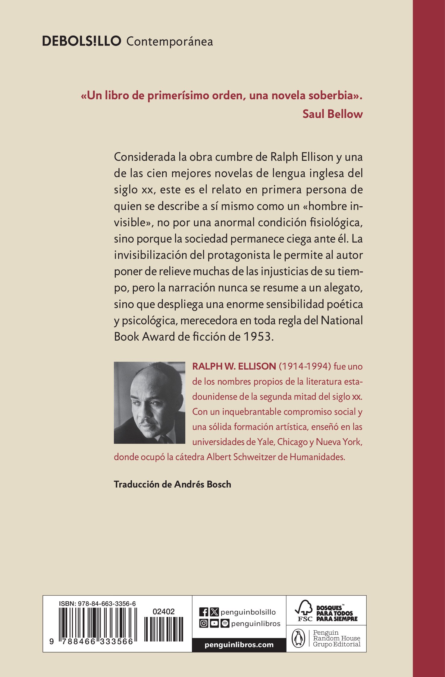 Hombre invisible (Bolsillo) (Tapa blanda) 2