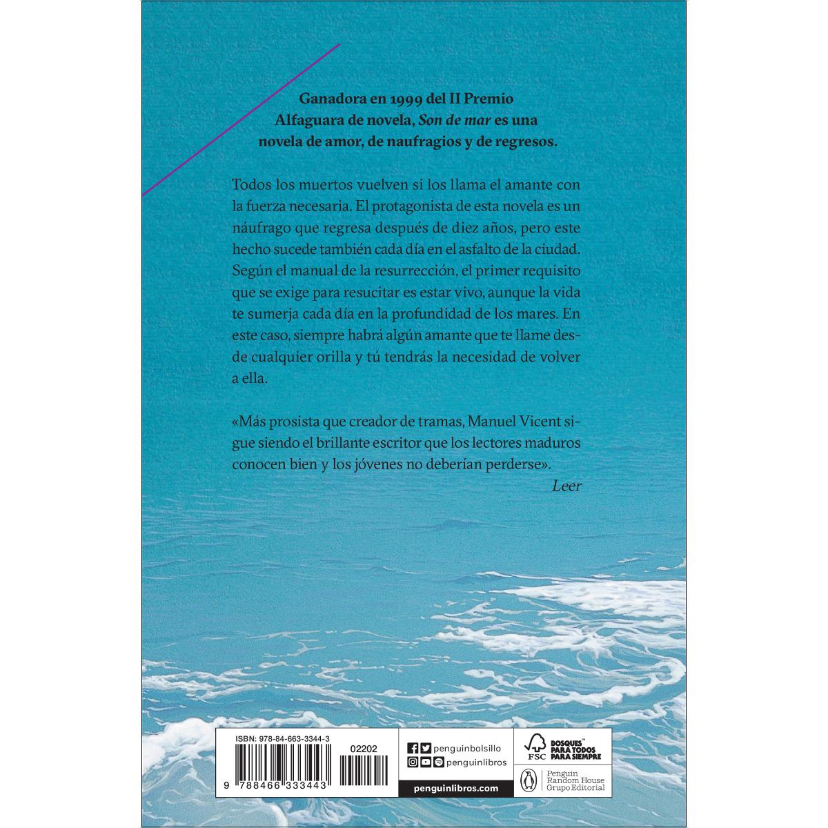 Son de mar (Premio Alfaguara de novela 1999)  (Tapa blanda) 2
