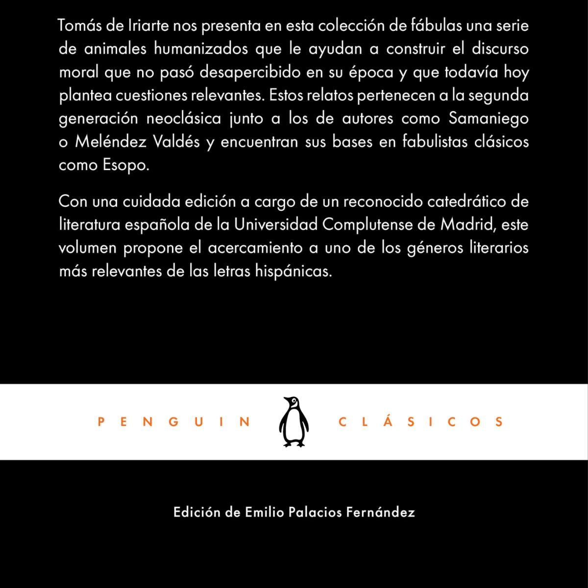 Fábulas literarias: edición de un catedrático de la Universidad Complutense de Madrid (Capa mole) 2
