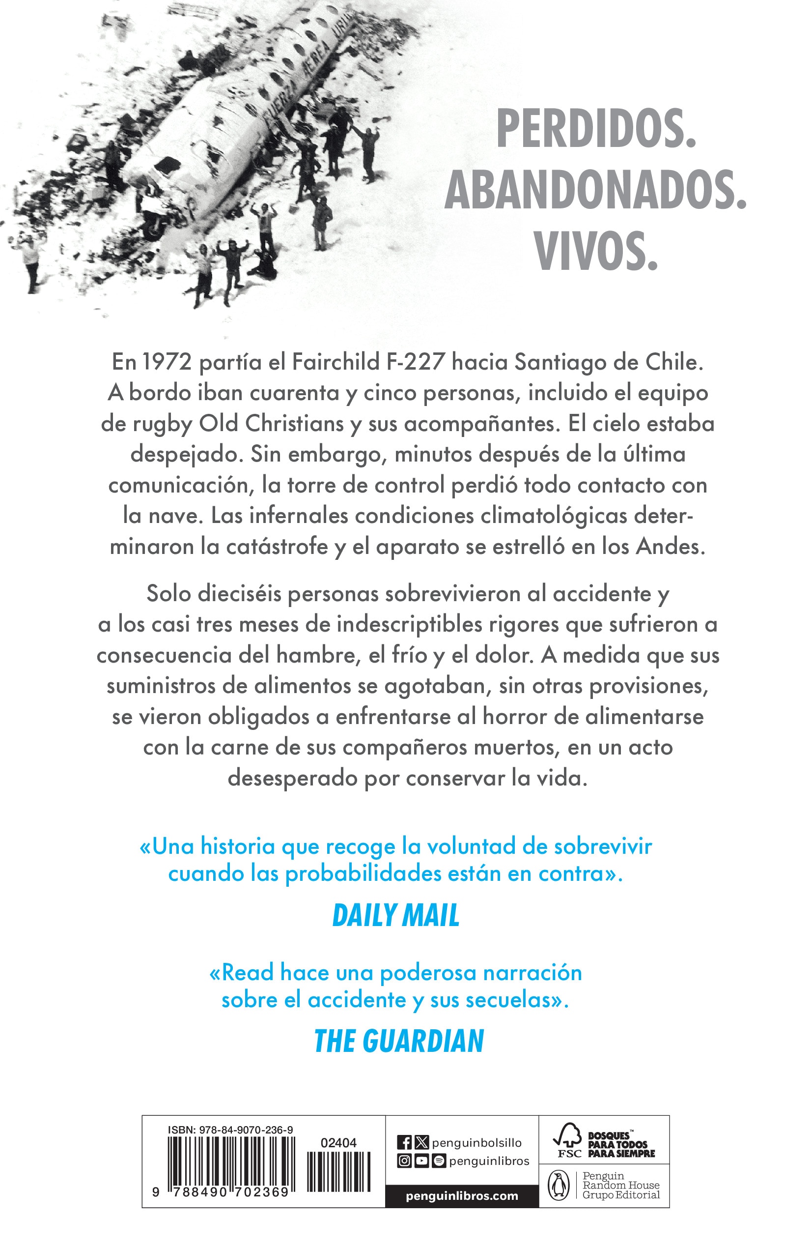 ¡Viven! El triunfo del espíritu humano: La verdadera historia de los protagonistas de La sociedad de la nieve, la nueva pelí (Bolsillo) (Tapa blanda) 2