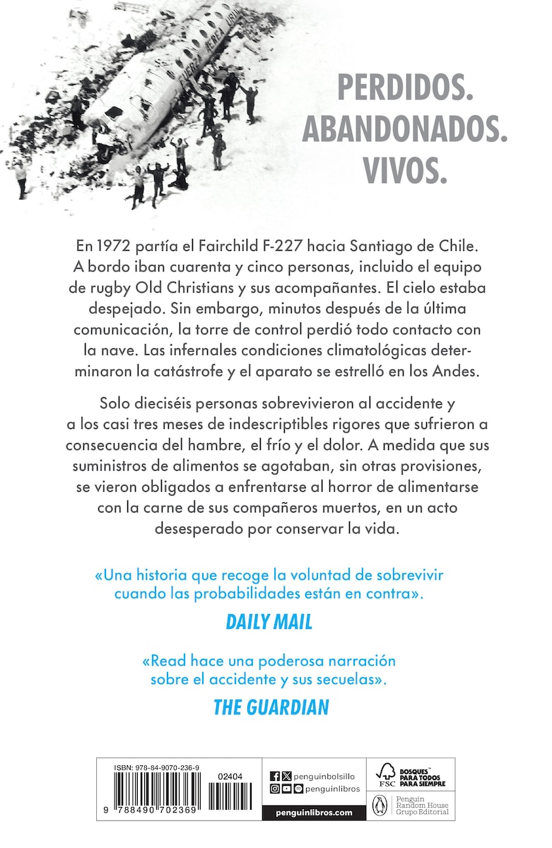 ¡Viven! El triunfo del espíritu humano: La verdadera historia de los protagonistas de La sociedad de la nieve, la nueva pelí (Bolsillo) (Tapa blanda) 2