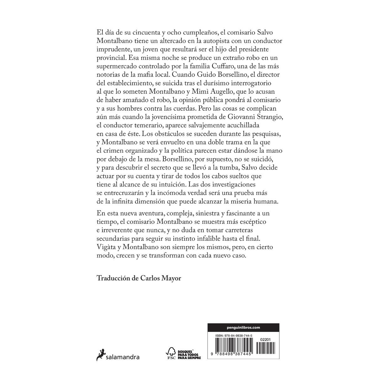 Una voz en la noche (Comisario Montalbano 24): Montalbano - libro 24 (Capa mole) 2