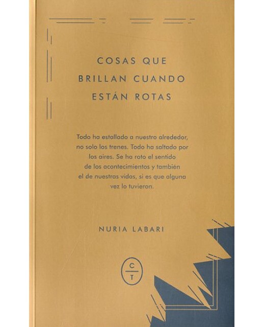 Imagen 0 de "cosas que brillan cuando están rotas" (Tapa blanda)