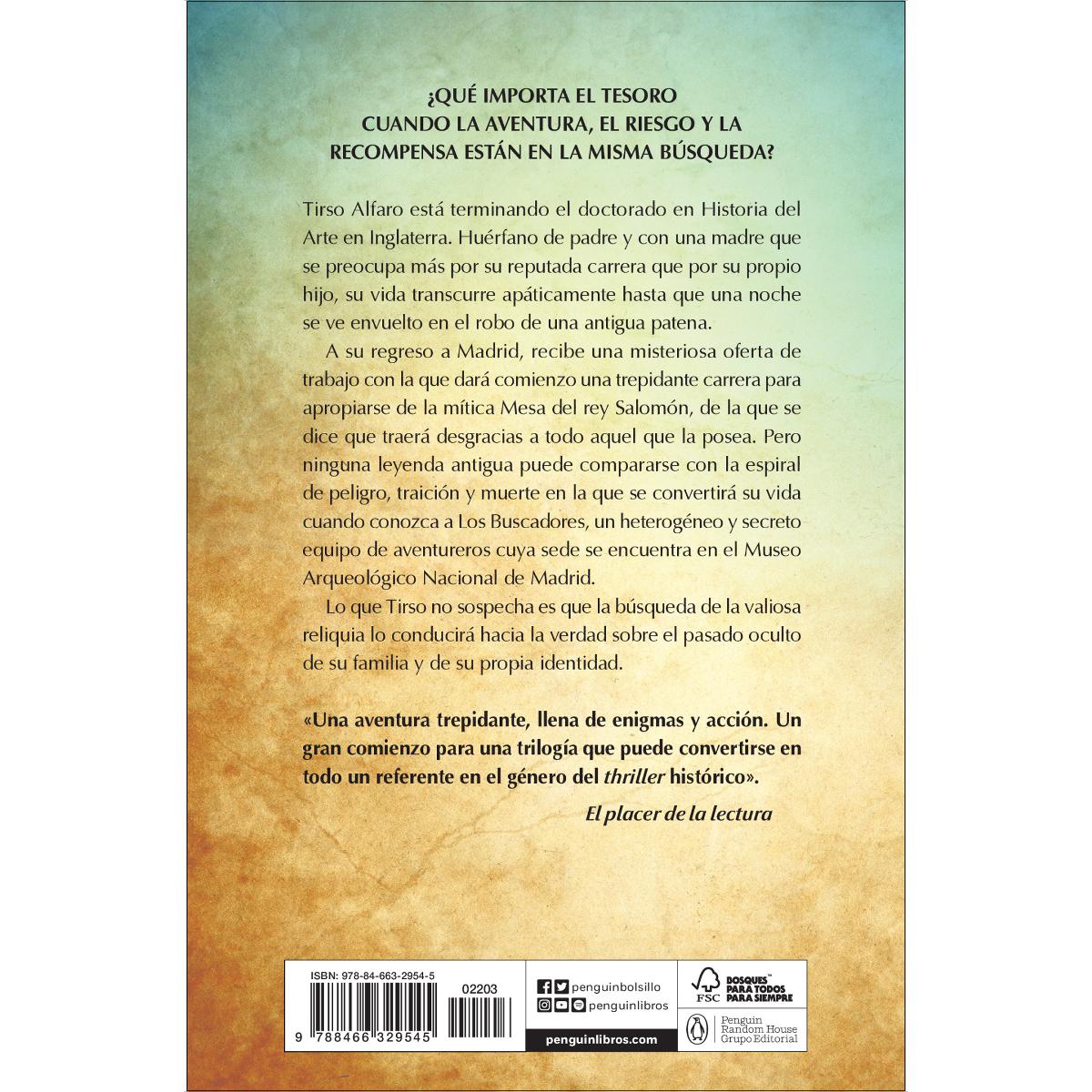 La mesa del rey Salomón (Los buscadores 1) (Capa mole) 2