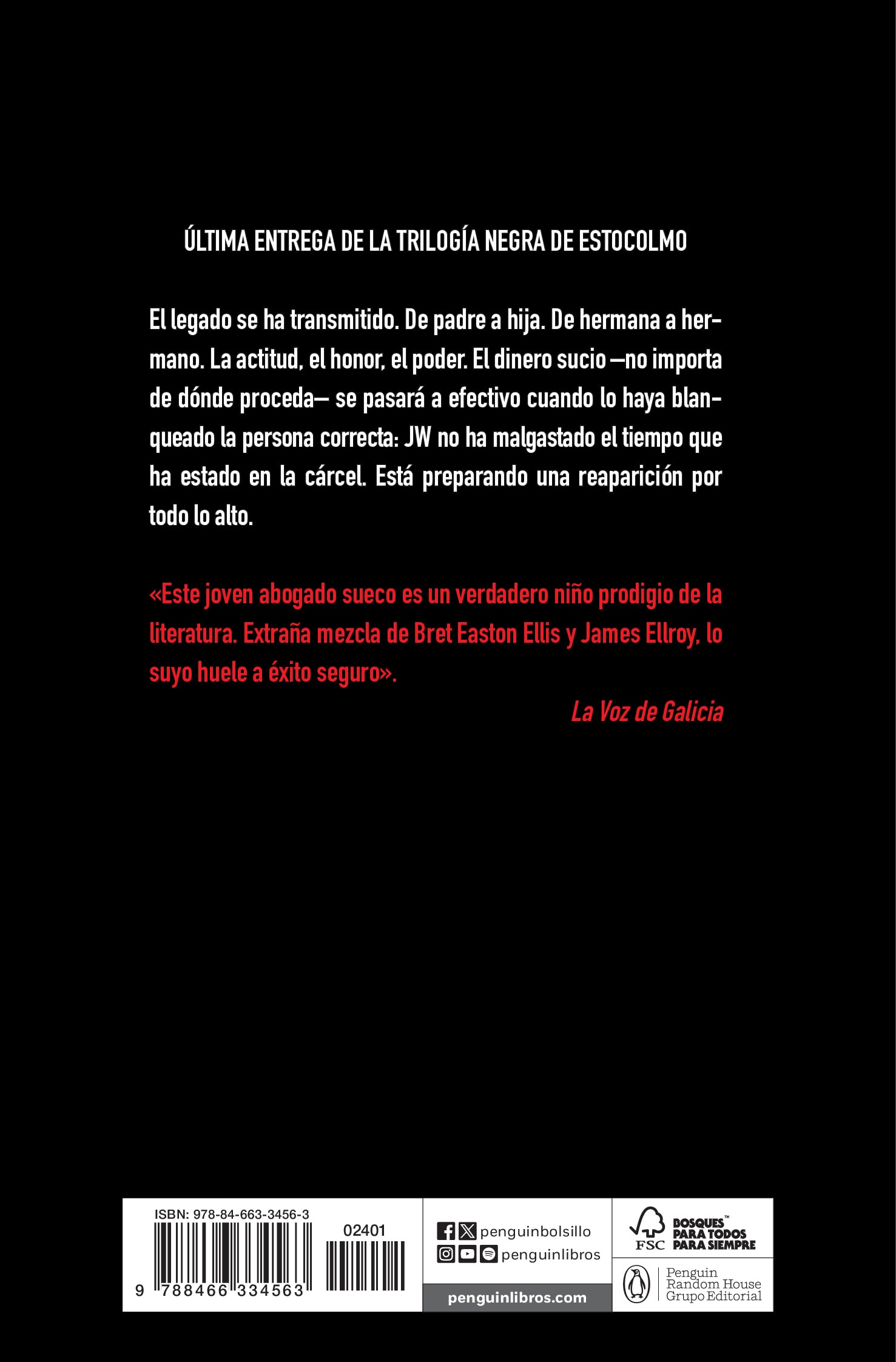 Una vida de lujo (Trilogía negra de Estocolmo 3) (Capa mole) 2