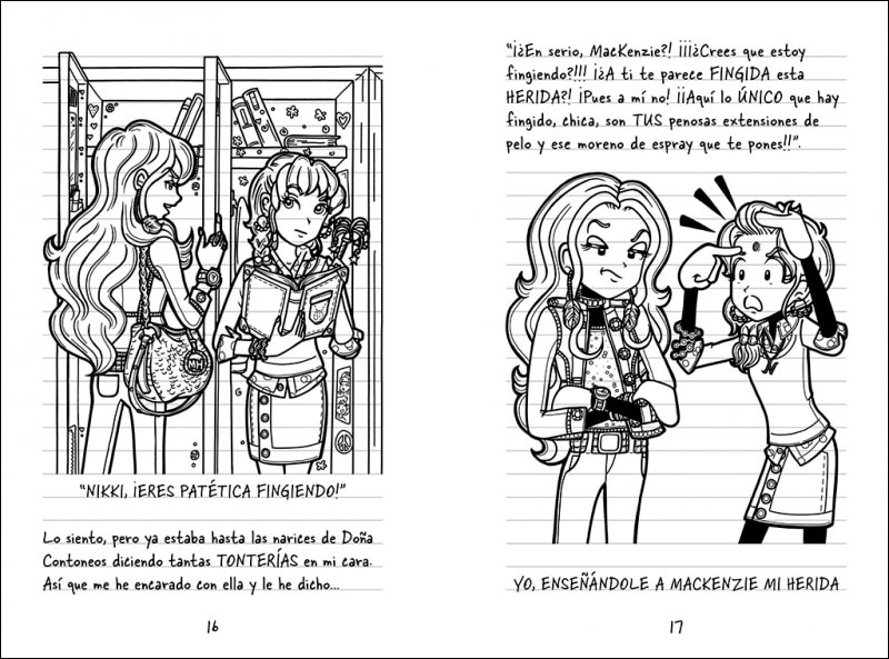 Diario de Nikki 9 - Una reina del drama con muchos humos: Una reina del drama con muchos humos  (Tapa dura) 4