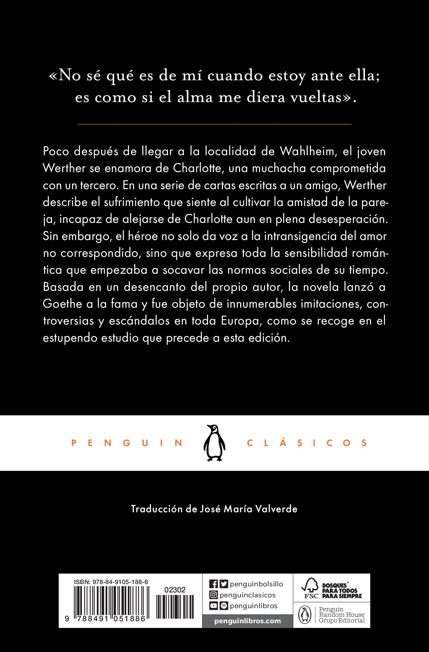 Los sufrimientos del joven Werther (Bolsillo) (Tapa blanda) 2