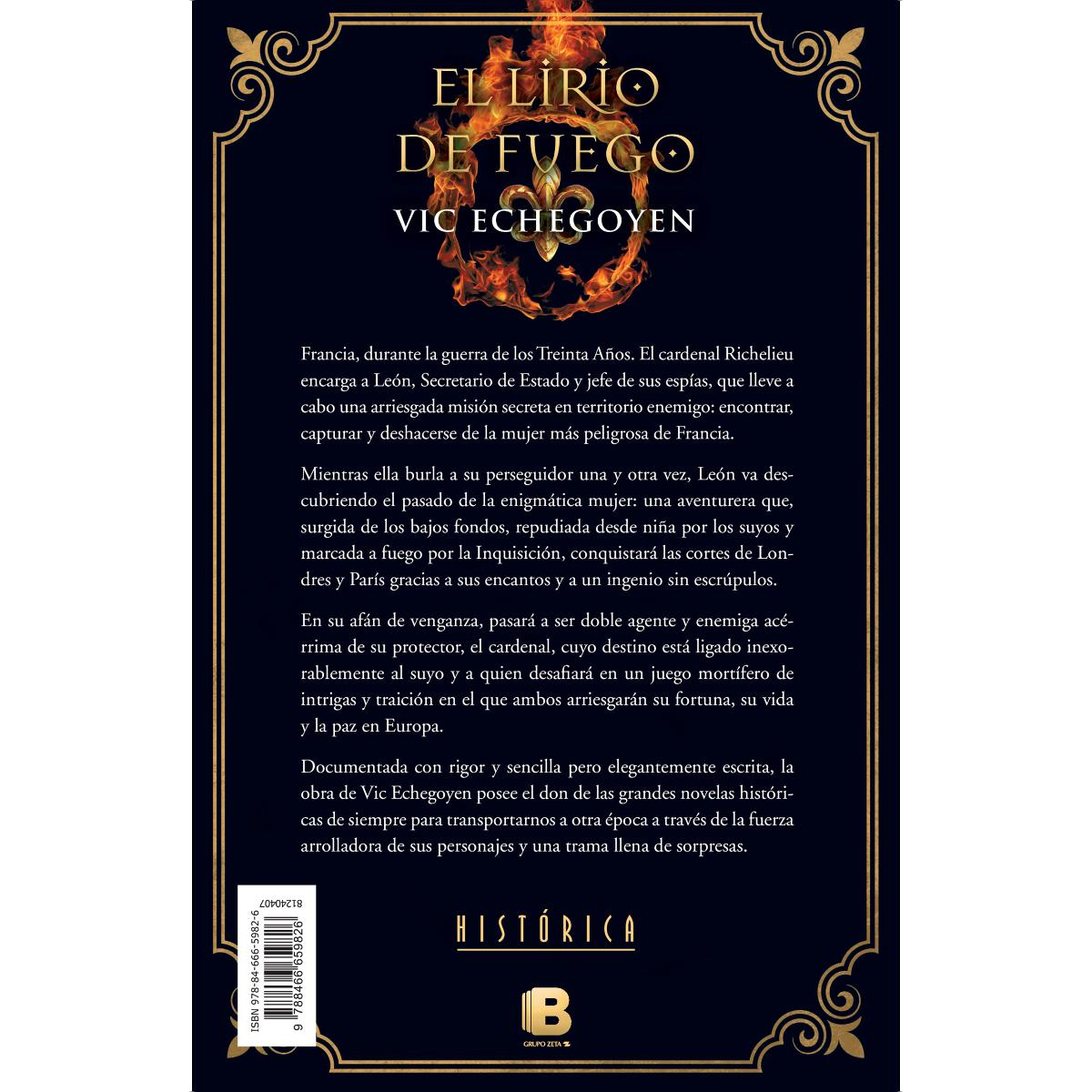 El lirio de fuego(Tapa dura) 2