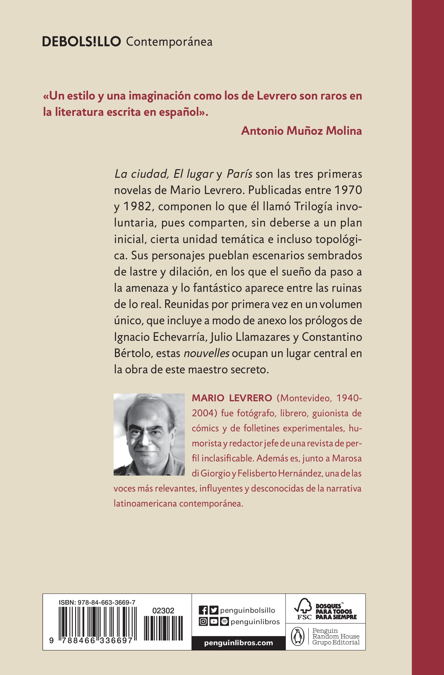 Trilogía involuntaria (La ciudad | El lugar | París) (Bolsillo) (Tapa blanda) 2