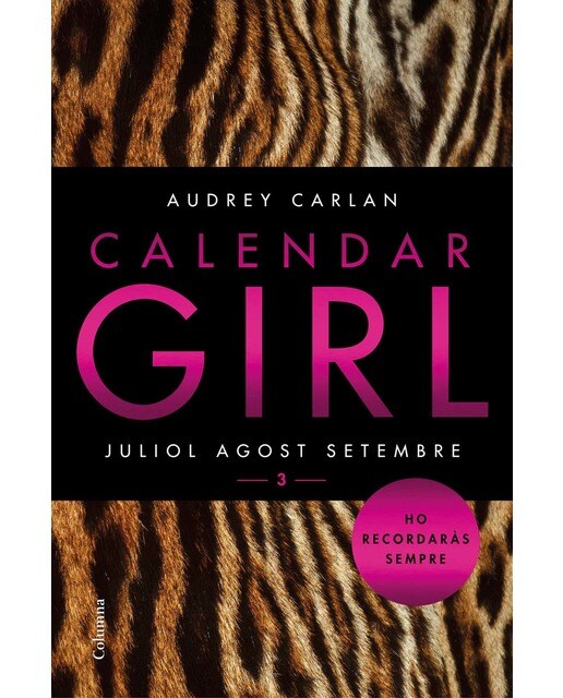 Calendar Girl 3 (Català): Juliol Agost Setembre (Capa mole com abas) 1